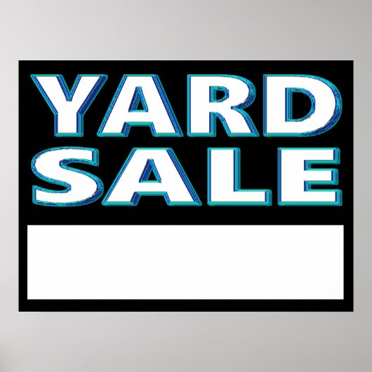 Yard Sale Poster (Vorne)