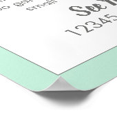 Yard Sale Poster - Pastel Deer Antlers (Ecke)