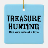 Yard Sale Shopping Keramikornament (Rückseite)