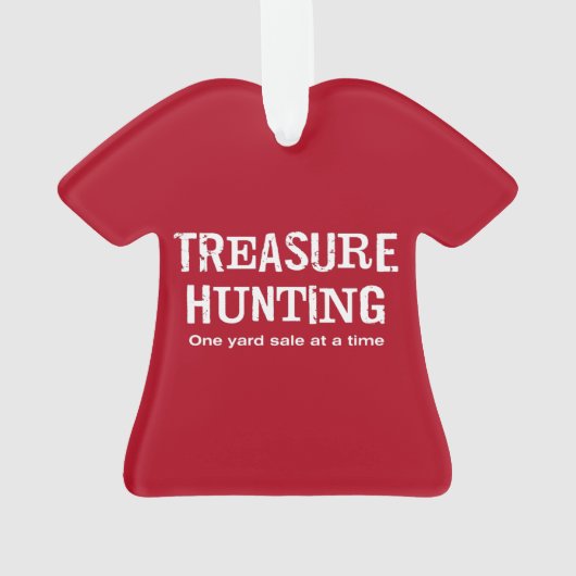 Yard Sale Shopping Ornament (Rückseite)