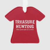 Yard Sale Shopping Ornament (Vorderseite)