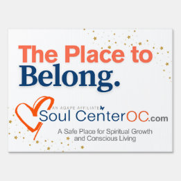 Yard Sign - Der Platz zum Belong Gartenschild