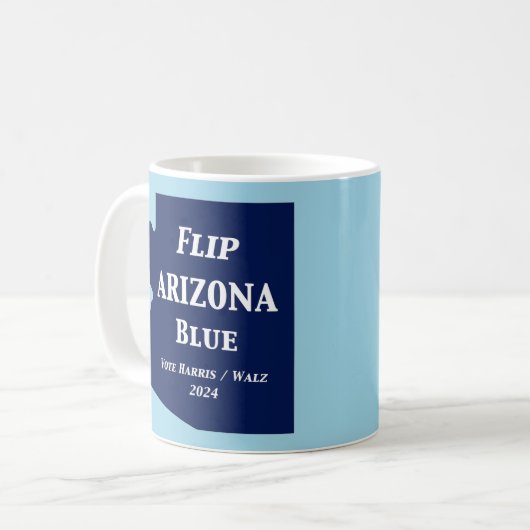 Yard Sign Kaffeetasse (Vorderseite Links)