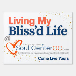 Yard Sign — Leben in meinem Leben Gartenschild