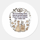 Yard Sign Runder Aufkleber (Vorderseite)