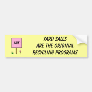 YARD-VERKÄUFE - Autoaufkleber