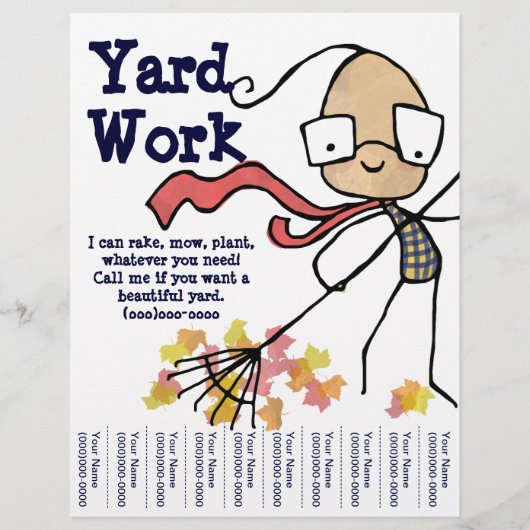 Yard Work Flyer (Vorne)