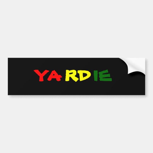 YARDIE AUTOAUFKLEBER (Vorne)