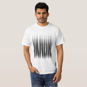 Yardie Blurred Effect Typografy Reggae T-Shirt (Vorne ganz)