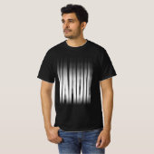 Yardie Blurred Effect Typografy Reggae T-Shirt (Vorne ganz)