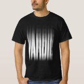 Yardie Blurred Effect Typografy Reggae T-Shirt (Vorderseite)