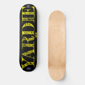 YARDIE JMT Skateboard (Vorderseite)