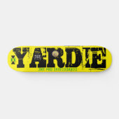 YARDIE JMT Skateboard, 7¾ Zoll Deck Skateboard (Horizontal)