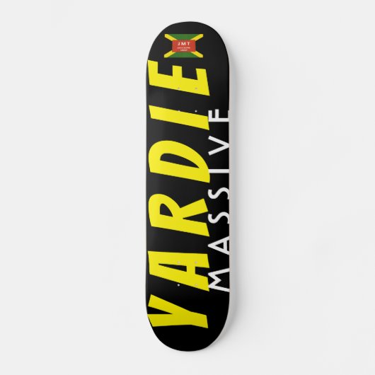 YARDIE MASSIVE Skateboard (Vorderseite)