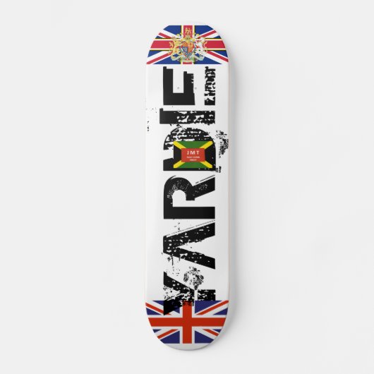 YARDIE OFFIZIELL UK Skateboard (Vorderseite)
