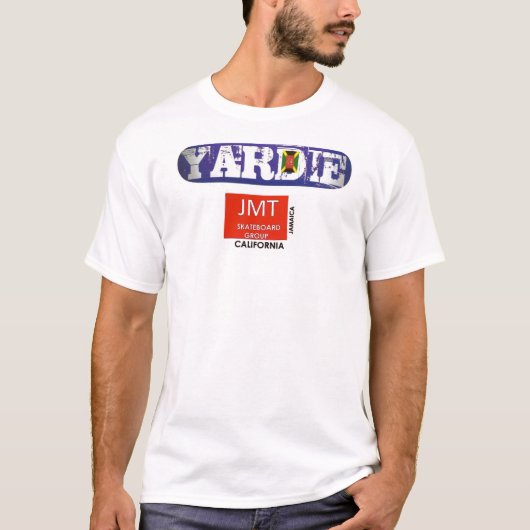 YARDIE SKATEBOARD T - Shirt (Vorderseite)