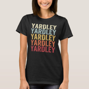 Yardley Pennsylvania Yardley PA Retro Vintager Tex T-Shirt