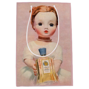 Yardley und Madame Alexander Puppe aus den 50er Ja Mittlere Geschenktüte