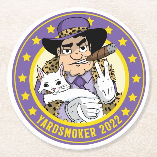 Yardsmoker Untersetzer (Vorderseite)
