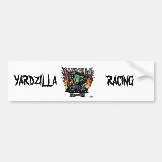 Yardzilla lila kein Logo klar Autoaufkleber (Vorne)