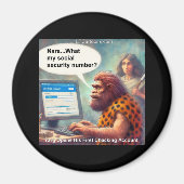 Yarg’s First Login: Banking Like a Caveman Magnet (Vorne)