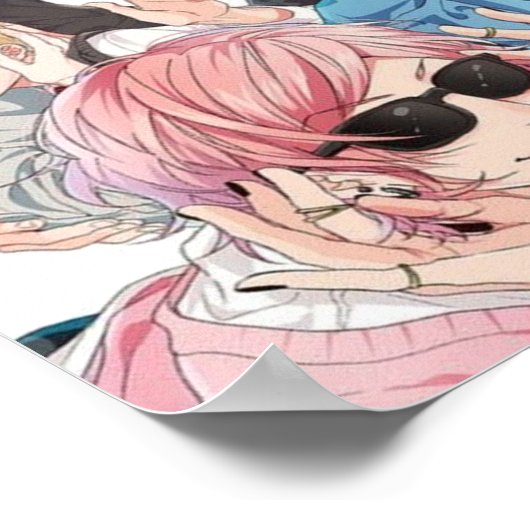 Yarichin Poster (Ecke)