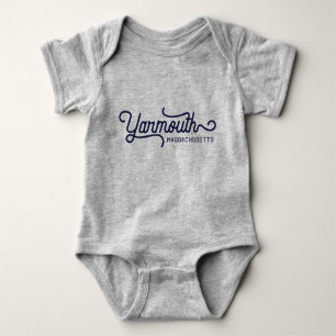 Yarmouth Massachusetts Baby Bodysuit Baby Strampler