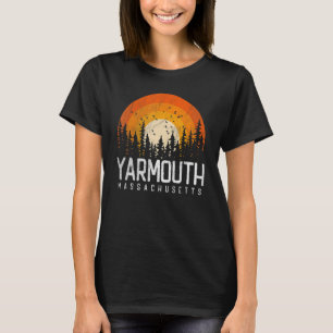 Yarmouth Massachusetts MA Vintag 80er 90s Retro T-Shirt