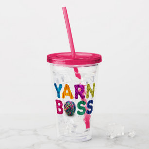 Yarn Boss Acryltrinkbecher