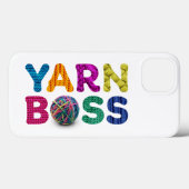 Yarn Boss Case-Mate iPhone Hülle (Rückseite (Horizontal))