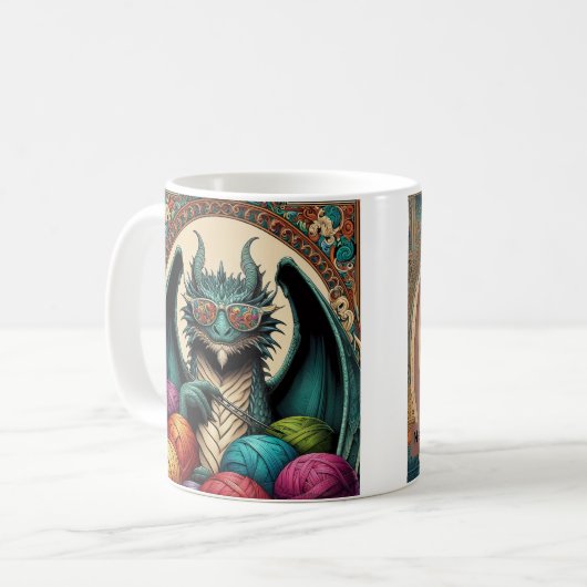 Yarn Boss Kaffeetasse (Vorderseite Links)