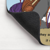 Yarn Cat Mousepad (Ecke)