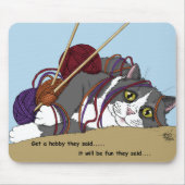 Yarn Cat Mousepad (Vorne)