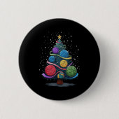 Yarn Christmas Tree Button (Vorderseite)