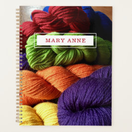 Yarn Crochet Strick Personalisiert Planer