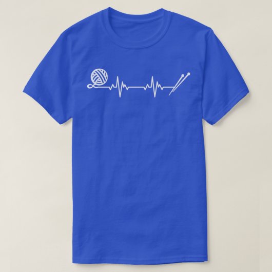 Yarn Heartbeat T-Shirt (Design vorne)