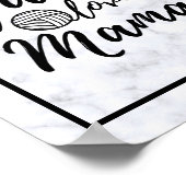 Yarn Love Mama Craft Room Poster (Ecke)