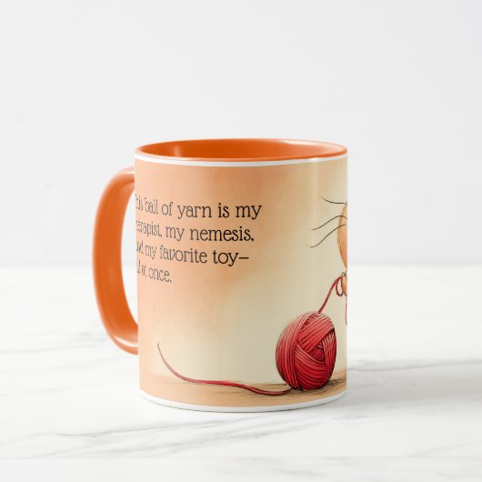 Yarn Nemesis Tasse (Vorderseite Links)