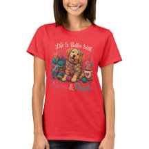 Yarn & Paws Golden Retriever Stricken & Häkeln T-