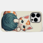 Yarn Play - Kitten Case-Mate iPhone Hülle (Rückseite (Horizontal))