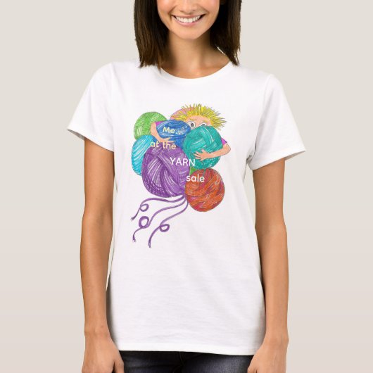Yarn Sale T-Shirt (Vorderseite)