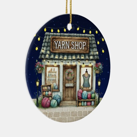 YARN Shop Keramik Ornament (Rechts)