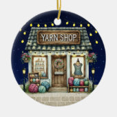 YARN Shop Keramik Ornament (Vorne)
