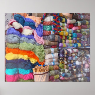 Yarn Shop Poster