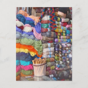 Yarn Shop Postkarte