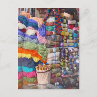 Yarn Shop Postkarte