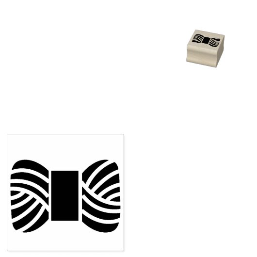 Yarn Skein Crafts Gummistempel (Stempel)