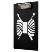 Yarn Skein Strick & Crochet Crafts {Dark} Klemmbrett (Links)