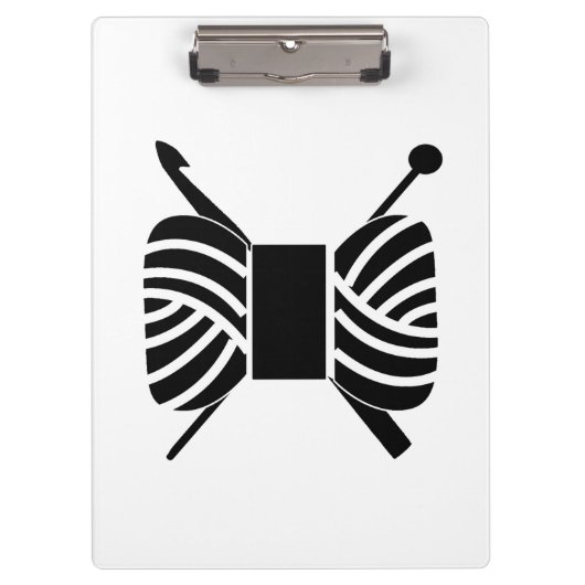 Yarn Skein Strick & Crochet Klemmbrett (Vorderseite)