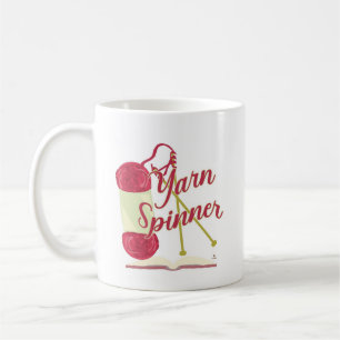 Yarn Spinner Storyteller Epic Writer Art Design Kaffeetasse